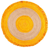 Safavieh Cape Cod 7'-0" x 7'-0" Rug in Gold / Natural