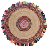 Safavieh Cape Cod 6'-0" x 6'-0" Rug in Multi / Natural