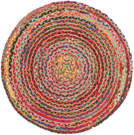 Safavieh Cape Cod 3'-0" x 3'-0" Rug in Red / Multi