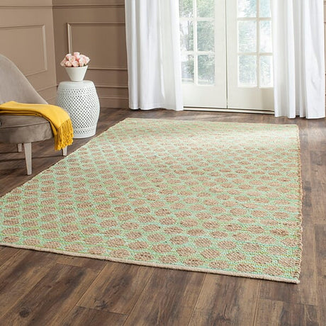 Safavieh Cape Cod Cap820C Green / Natural Rugs - Safavieh - cap820c - 3