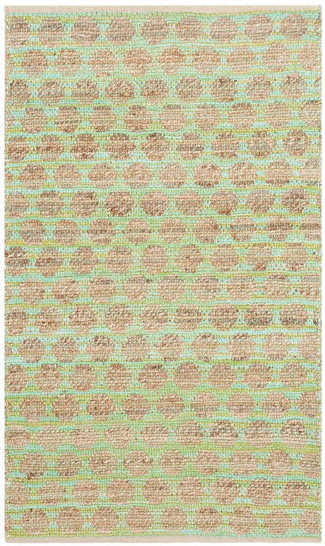 Safavieh Cape Cod Cap820C Green / Natural Rugs - Safavieh - cap820c - 3