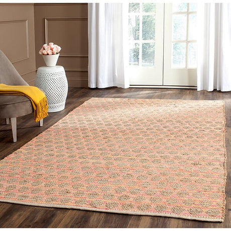 Safavieh Cape Cod Cap820G Orange / Natural Rugs - Safavieh - cap820g - 3