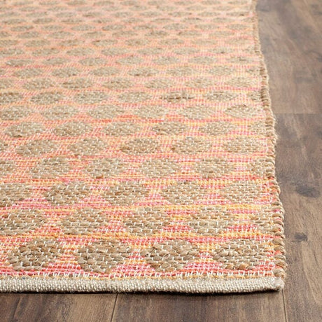 Safavieh Cape Cod Cap820G Orange / Natural Rugs - Safavieh - cap820g - 3