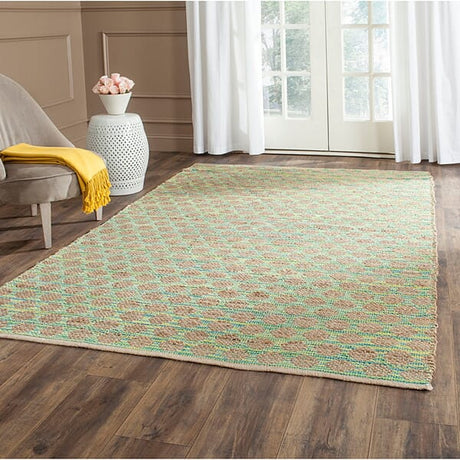 Safavieh Cape Cod Cap820H Teal / Natural Rugs - Safavieh - cap820h - 3