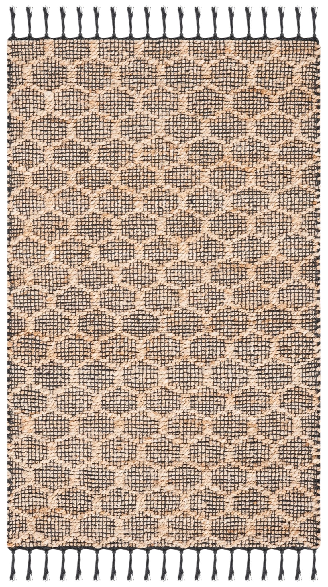 Safavieh Cape Cod Cap841H Charcoal/Natural Rugs - Safavieh - cap841h - 3