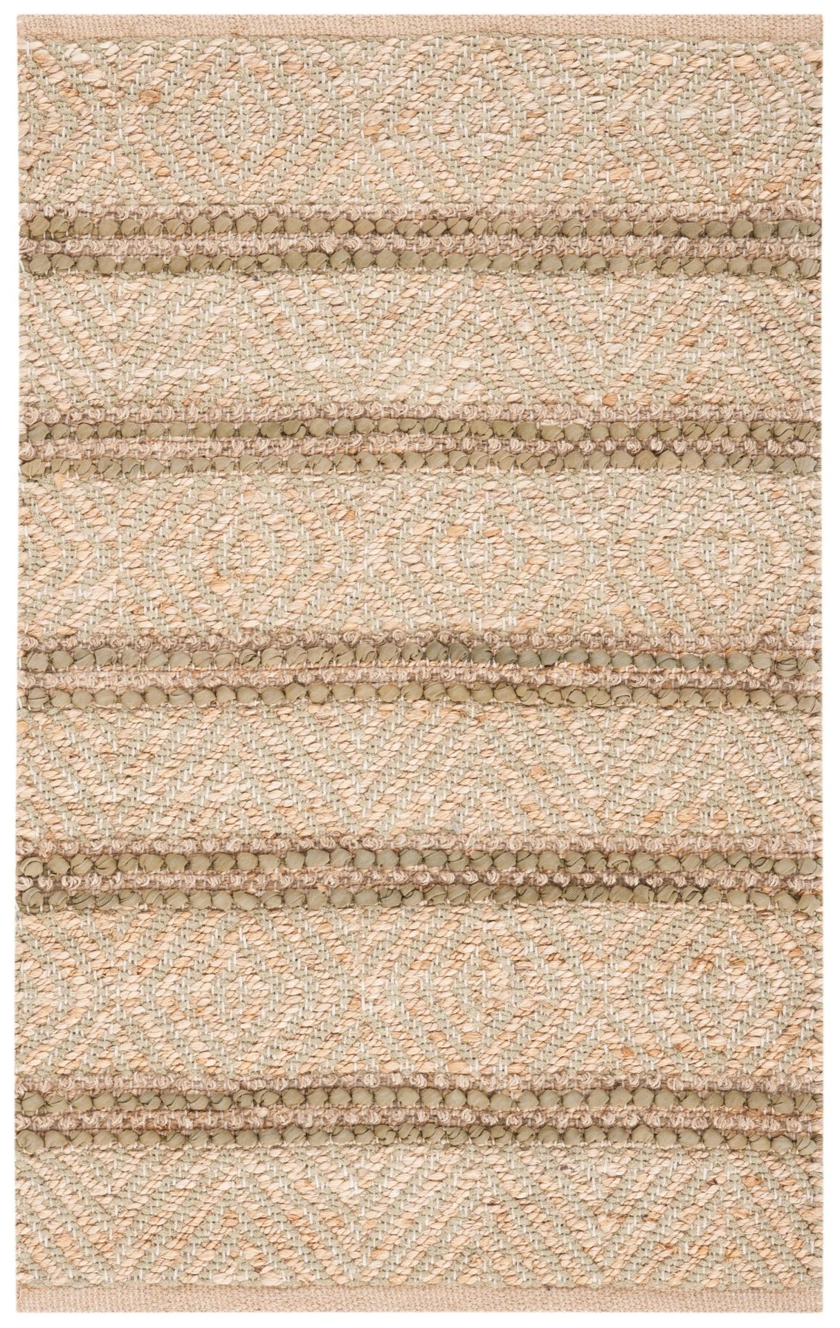 Safavieh Cape Cod Cap845Y Green/Natural Rugs - Safavieh - cap845y - 3