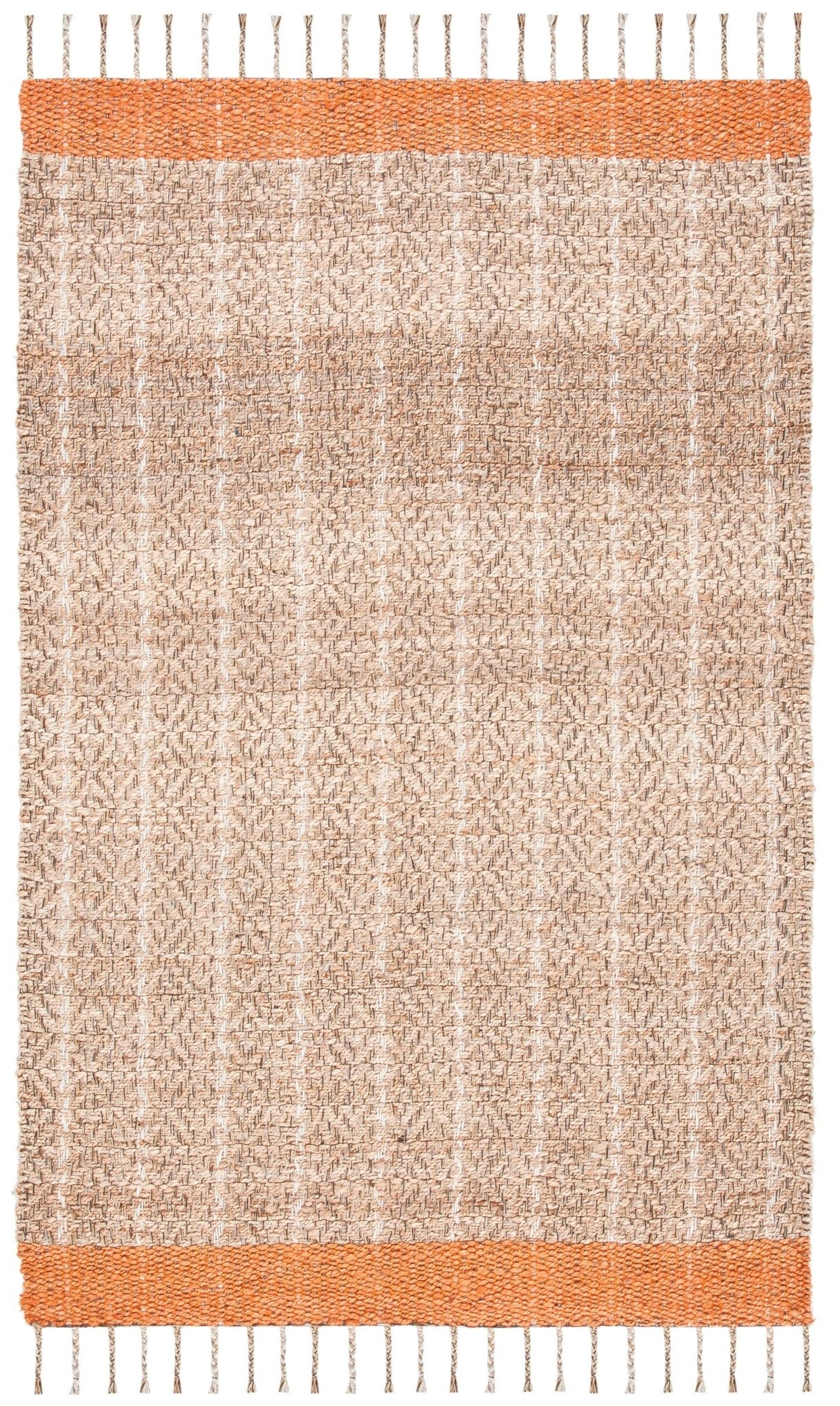 Safavieh Cape Cod Cap846P Orange/Natural Rugs - Safavieh - cap846p - 3