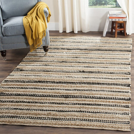 Safavieh Cape Cod Cap862A Natural / Black Rugs - Safavieh - cap862a - 3