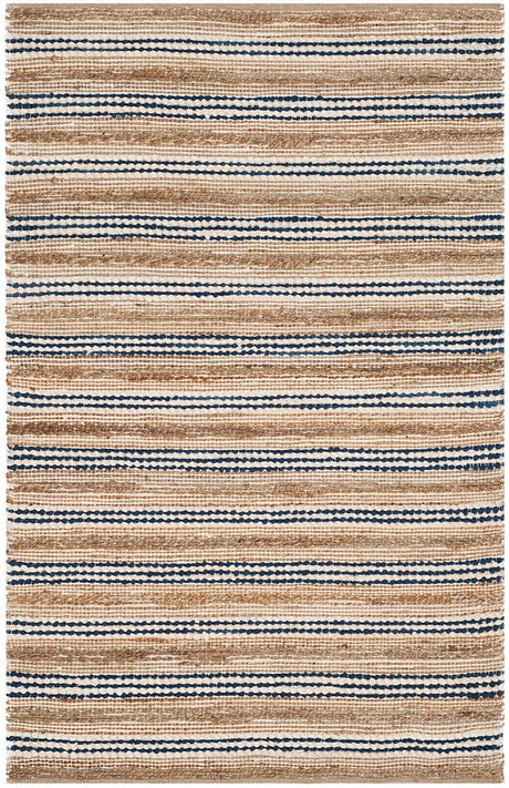 Safavieh Cape Cod Cap862B Natural / Blue Rugs - Safavieh - cap862b - 3