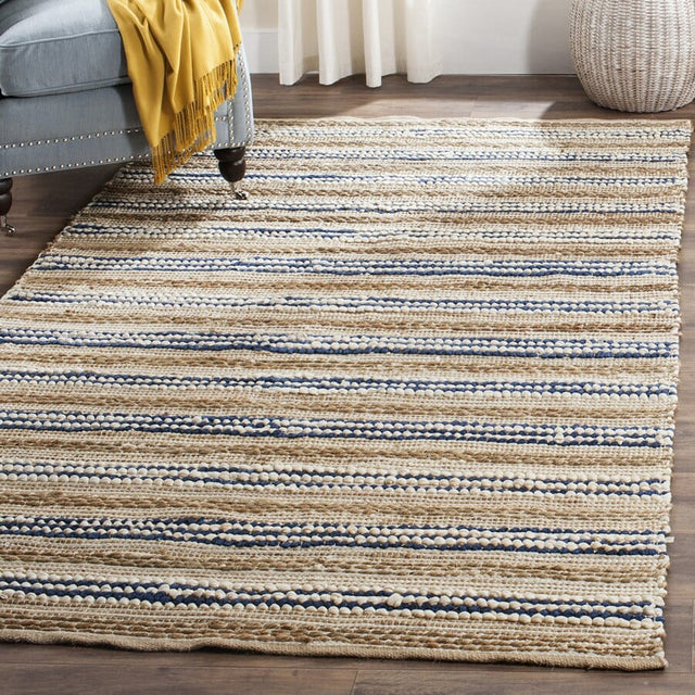 Safavieh Cape Cod Cap862B Natural / Blue Rugs - Safavieh - cap862b - 3