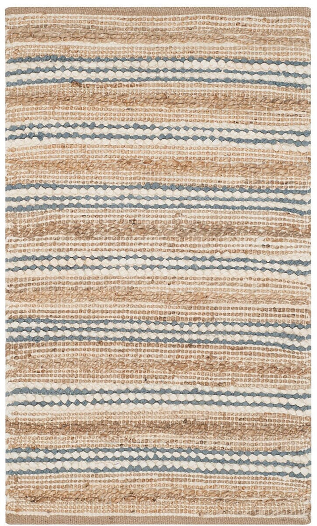 Safavieh Cape Cod Cap862B Natural / Blue Rugs - Safavieh - cap862b - 3