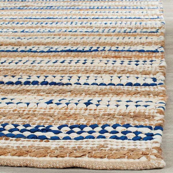 Safavieh Cape Cod Cap862B Natural / Blue Rugs - Safavieh - cap862b - 3