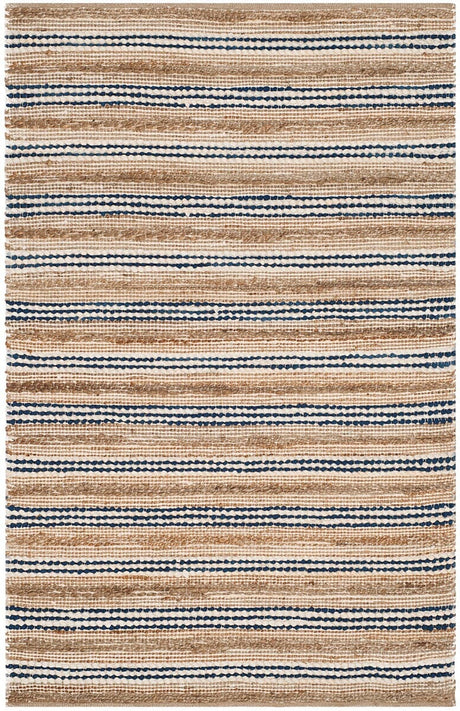 Safavieh Cape Cod Cap862B Natural / Blue Rugs - Safavieh - cap862b - 3