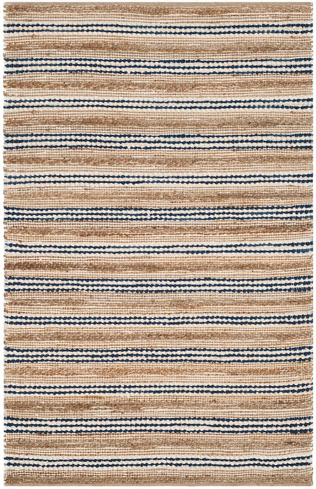 Safavieh Cape Cod Cap862B Natural / Blue Rugs - Safavieh - cap862b - 3