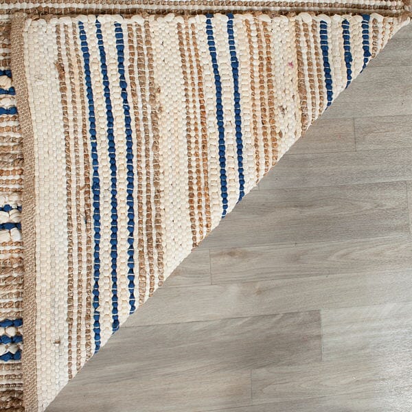 Safavieh Cape Cod Cap862B Natural / Blue Rugs - Safavieh - cap862b - 3