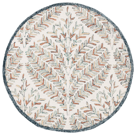 Safavieh Capri Cpr208B Ivory/Green Rug - Safavieh - cpr208b - 5r