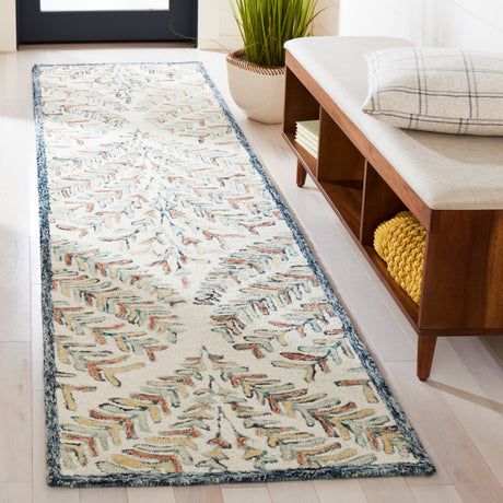 Safavieh Capri Cpr208B Ivory/Green Rug - Safavieh - cpr208b - 5r