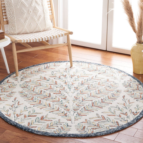 Safavieh Capri Cpr208B Ivory/Green Rug - Safavieh - cpr208b - 5r