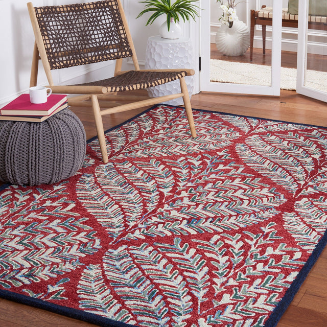 Safavieh Capri Cpr208Q Red/Green Rug - Safavieh - cpr208q - 3