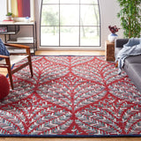 Safavieh Capri Cpr208Q Red/Green Rug - Safavieh - cpr208q - 5r
