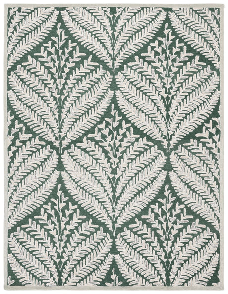 Safavieh Capri Cpr208Y Dark Green/Ivory Rug - Safavieh - cpr208y - 5r