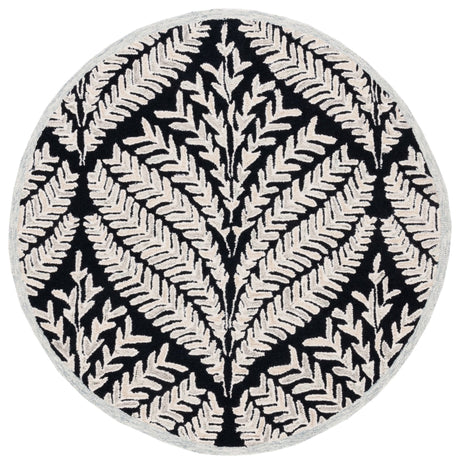 Safavieh Capri Cpr208Z Black/Ivory Rug - Safavieh - cpr208z - 5r