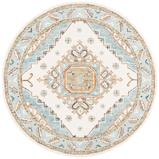 Safavieh Capri Cpr209A Ivory/Rust Rugs - Safavieh - cpr209a - 7r