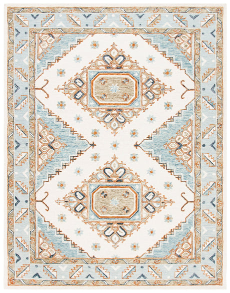 Safavieh Capri Cpr209A Ivory/Rust Rugs - Safavieh - cpr209a - 7r