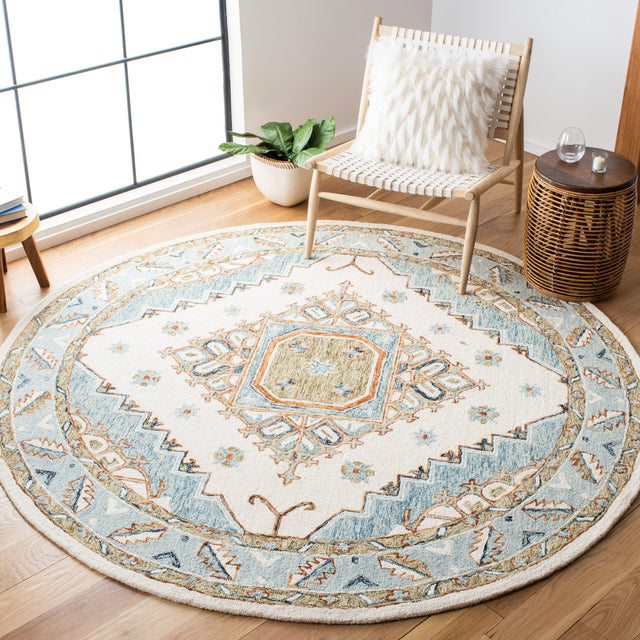 Safavieh Capri Cpr209A Ivory/Rust Rugs - Safavieh - cpr209a - 7r