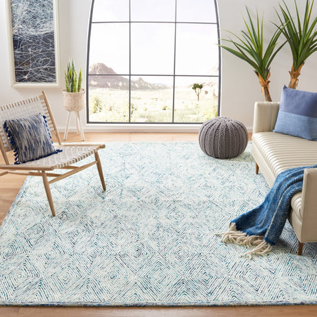 Safavieh Capri Cpr213M Blue/Ivory Rugs - Safavieh - cpr213m - 3