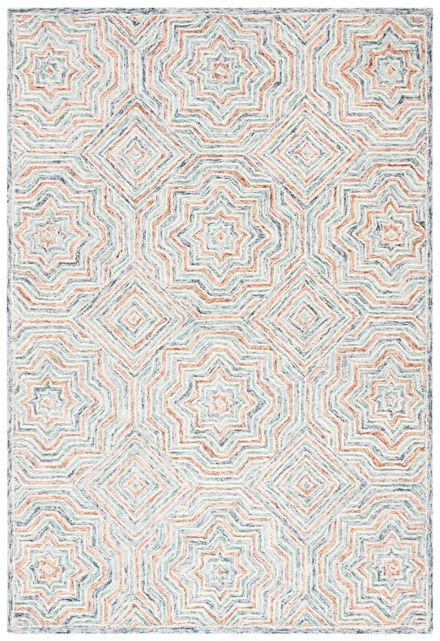 Safavieh Capri Cpr215M Blue/Rust Rugs - Safavieh - cpr215m - 3