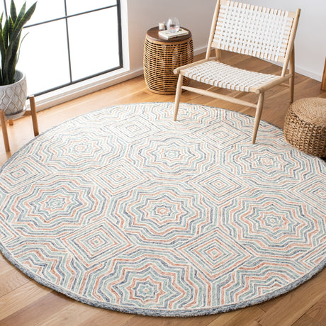 Safavieh Capri Cpr215M Blue/Rust Rugs - Safavieh - cpr215m - 7r