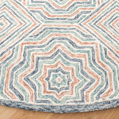 Safavieh Capri Cpr215M Blue/Rust Rugs - Safavieh - cpr215m - 7r