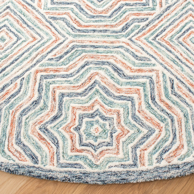 Safavieh Capri Cpr215M Blue/Rust Rugs - Safavieh - cpr215m - 7r