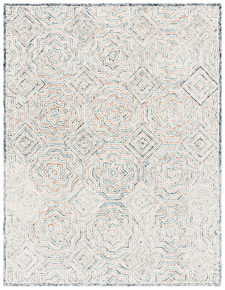 Safavieh Capri Cpr215M Blue/Rust Rugs - Safavieh - cpr215m - 7r