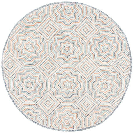 Safavieh Capri Cpr215M Blue/Rust Rugs - Safavieh - cpr215m - 7r