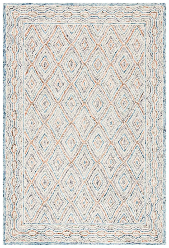 Safavieh Capri Cpr217M Blue/Rust Rugs - Safavieh - cpr217m - 3