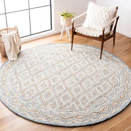 Safavieh Capri Cpr217M Blue/Rust Rugs - Safavieh - cpr217m - 7r