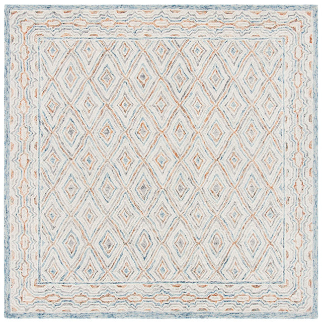 Safavieh Capri Cpr217M Blue/Rust Rugs - Safavieh - cpr217m - 7sq