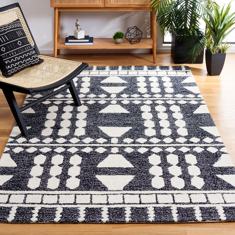 Safavieh Capri Cpr709Z Black/Ivory Rug - Safavieh - cpr709z - 3