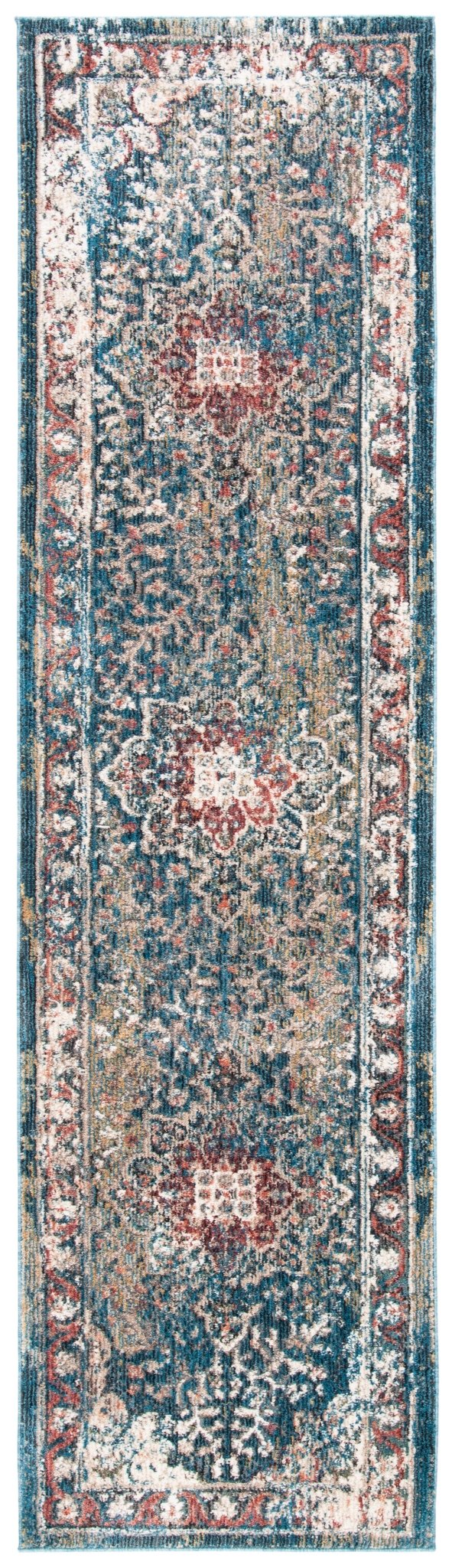 Safavieh Carlyle Cyl215J Turquoise/Ivory Rug - Safavieh - cyl215j - 28