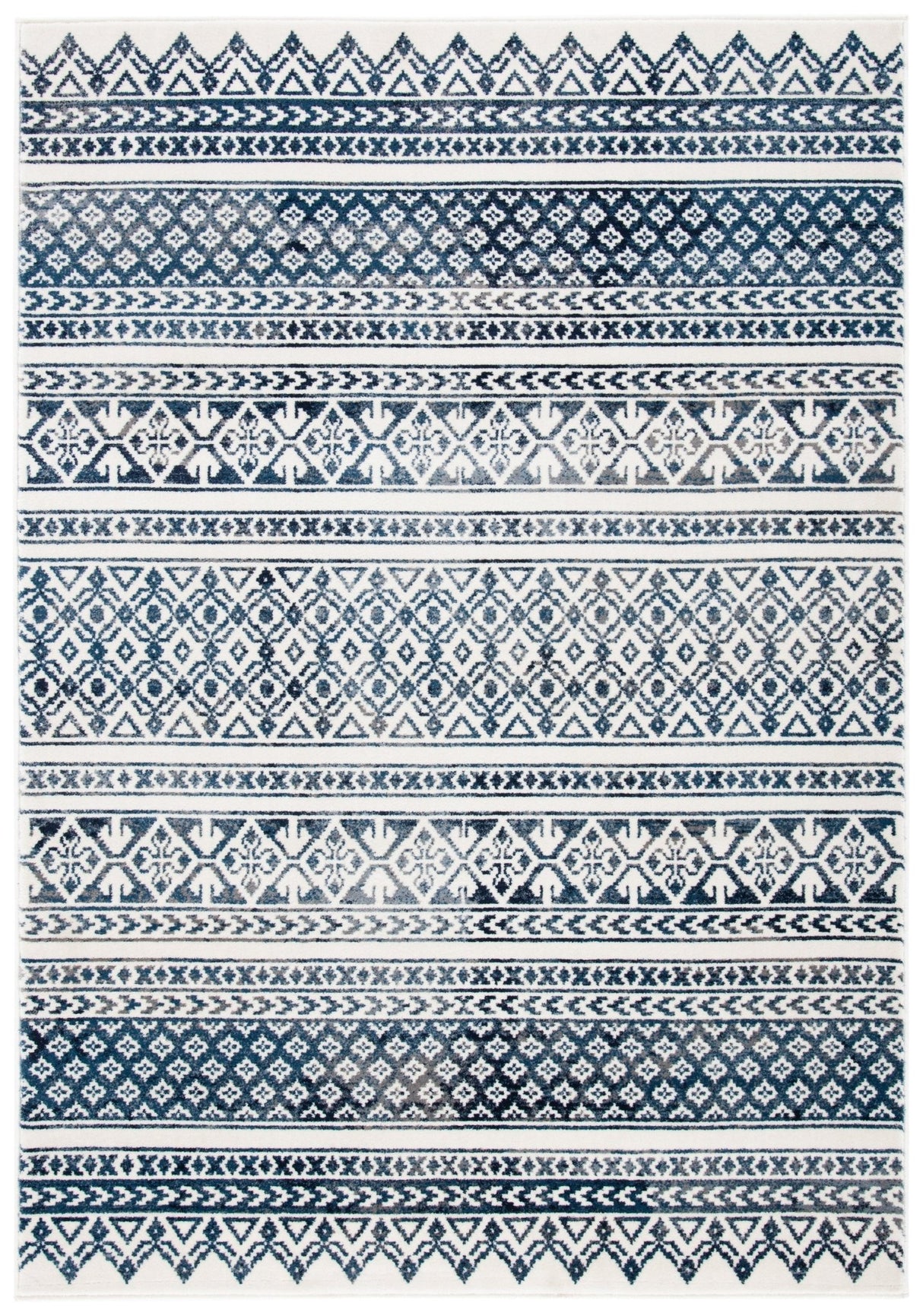 Safavieh Carnegie Cng620N Ivory/Navy Rugs - Safavieh - cng620n - 3