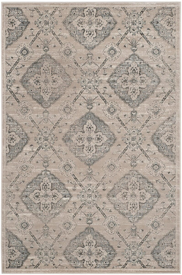 Safavieh Carnegie Cng623B Taupe / Light Blue Rugs - Safavieh - cng623b - 3