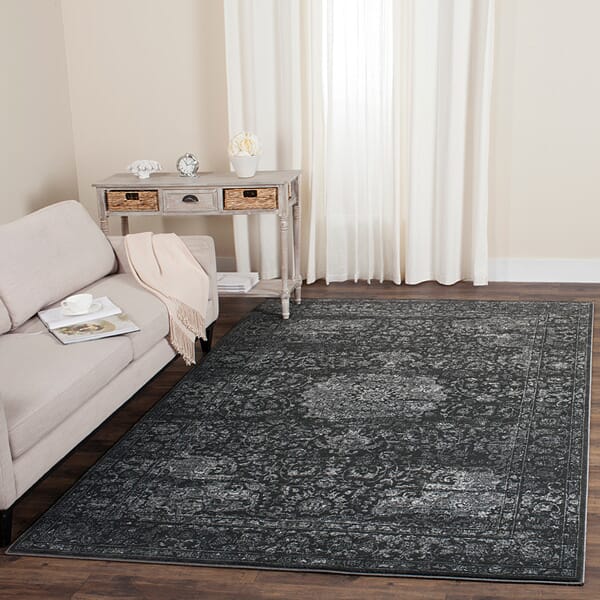 Safavieh Carnegie Cng631P Dark Grey/Cream Rug - Safavieh - cng631p - 3