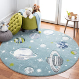 Safavieh Carousel Kids Crk103J Teal/Ivory Rug - Safavieh - crk103j - 5r