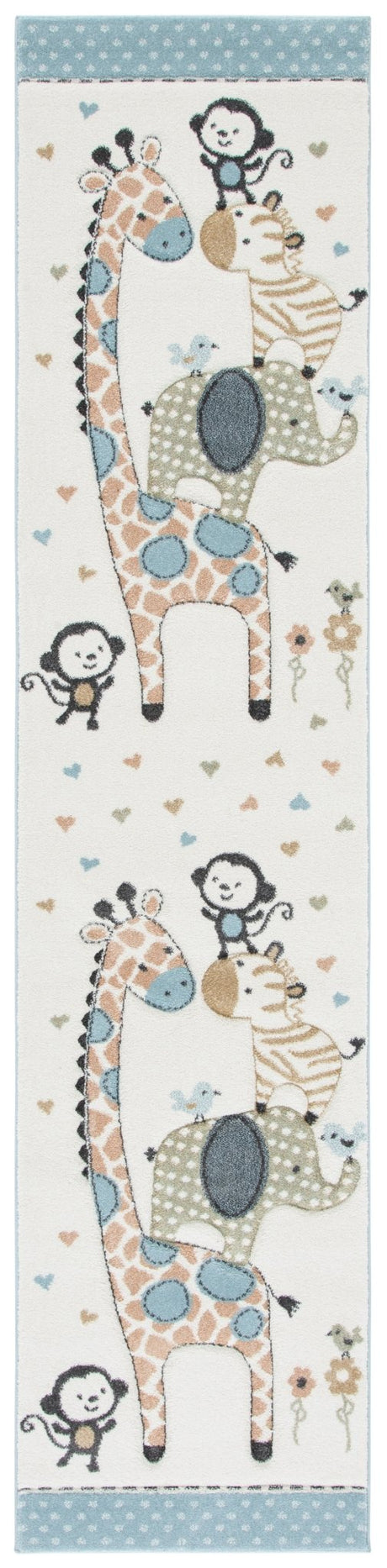 Safavieh Carousel Kids Crk120A Ivory Rug - Safavieh - crk120a - 24