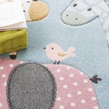 Safavieh Carousel Kids Crk120K Blue Rug - Safavieh - crk120k - 24