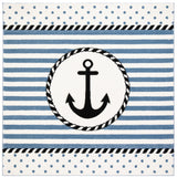Safavieh Carousel Kids Crk124A Ivory/Navy Rug - Safavieh - crk124a - 3sq