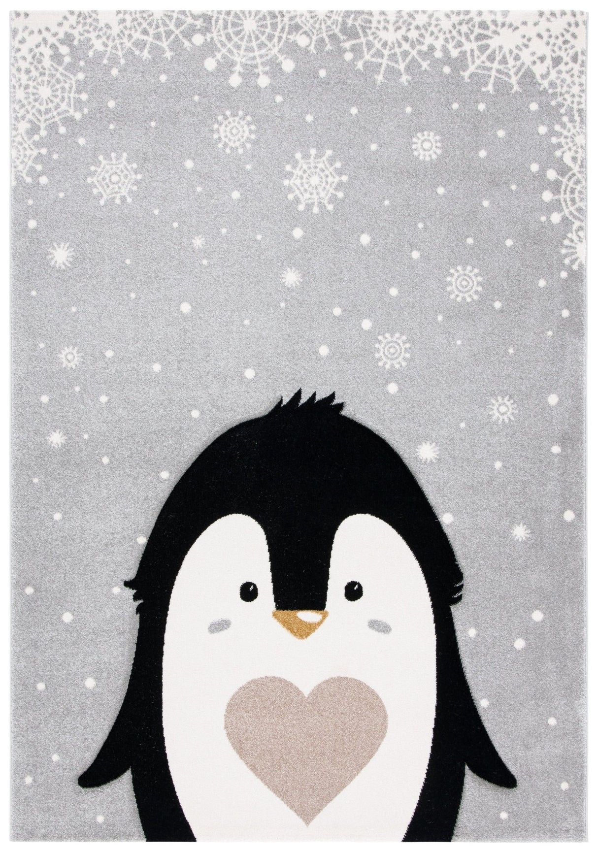 Safavieh Carousel Kids Crk132F Light Grey/Black Rugs - Safavieh - crk132f - 2
