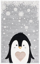 Safavieh Carousel Kids Crk132F Light Grey/Black Rugs - Safavieh - crk132f - 4r